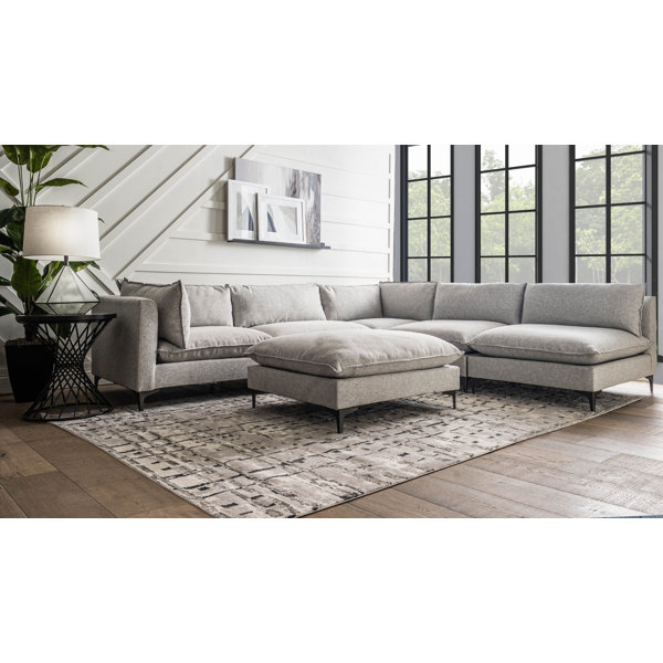 Hamilton rattan corner online sofa set